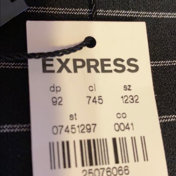 Black and white dress pants - Picture 2 of 2